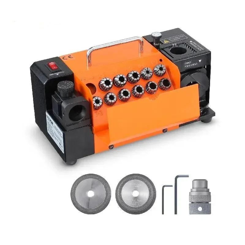 Slijpmachine – Boormachine Slijper – Boorvijl – Boorscherpmaker – Draagbaar – 120W Motor – Verstelbare Slijphoek 95°-135°