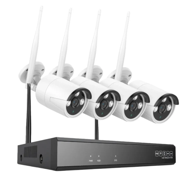 Beveiligingssysteem – Draadloos Bewakingssysteem – 4 Stuks Camera – HD Camera’s – 8CH NVR – 5MP Resolutie – Nachtzicht – Tweeweg Audio - 1TB