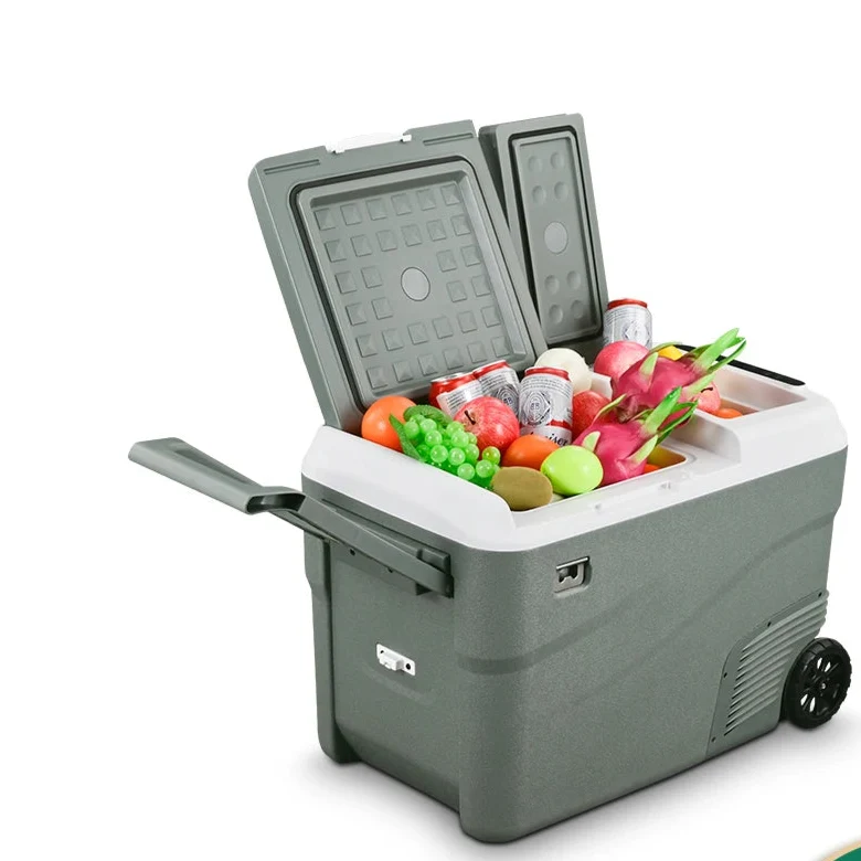 Draagbare Koelbox – Mobiele Koelkast – Auto Koelbox – Vriesbox – 40 Liter – 12V Aansluiting – Dubbele Temperatuurzones