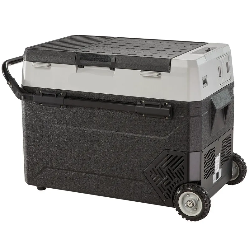 Draagbare Koelkast – Mobiele Koeler – Mini Koelkast – Auto Koelkast – 38 Liter Capaciteit – Twee Koelzones