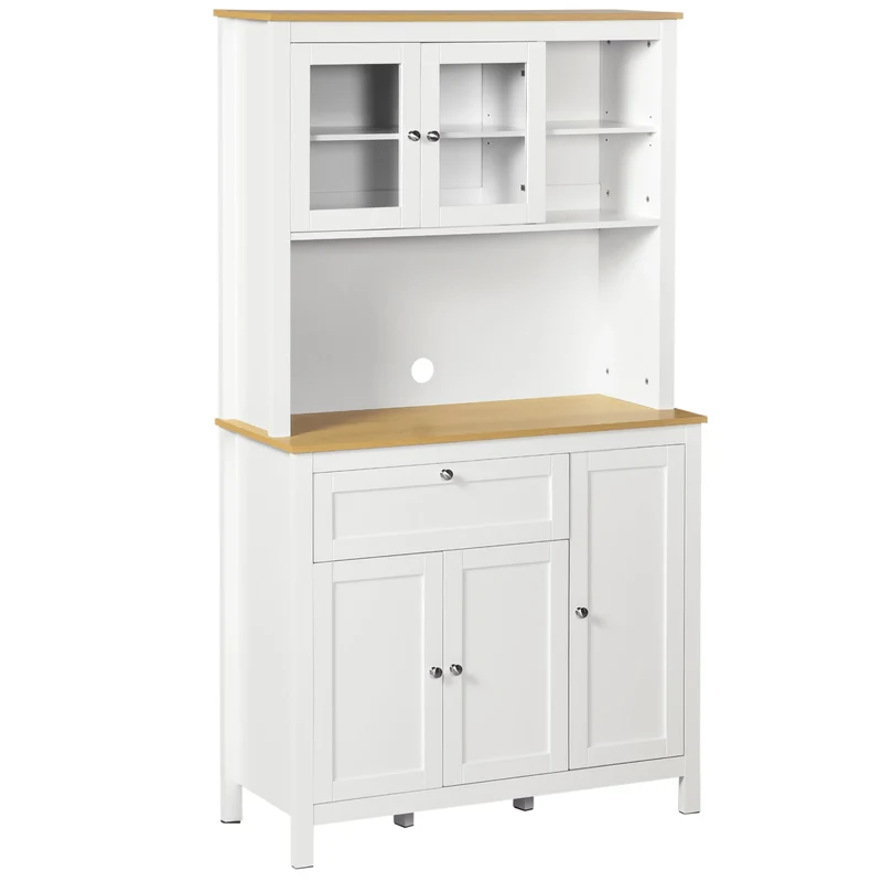 Kast – Opbergkast – Dressoir – Servieskast – Keukenkast – Stevig MDF – Verstelbare Planken