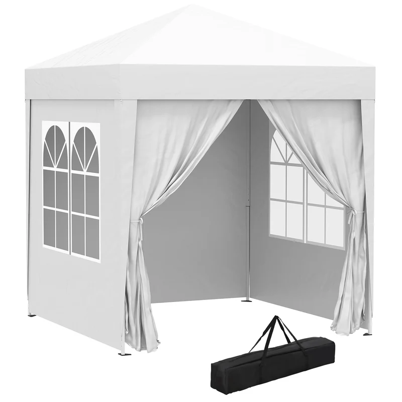 Vouwtent – Opvouwbare Tent – Schaduw Tent – Campingtent – Tuinent – Stalen Frame – Inklapbaar Met Draagtas