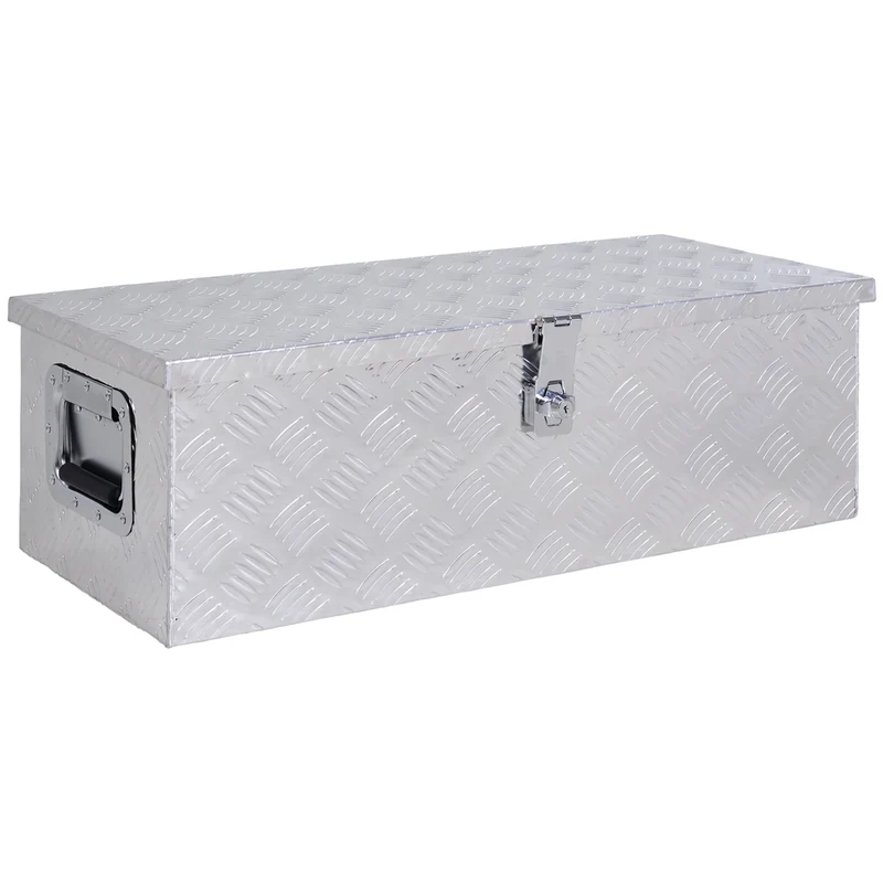 Aluminium Opbergkoffer – Gereedschapskoffer – Transportkist – Opbergdoos – Bewaarbox – Lichtgewicht 5 Kg – Veilig Op Slot