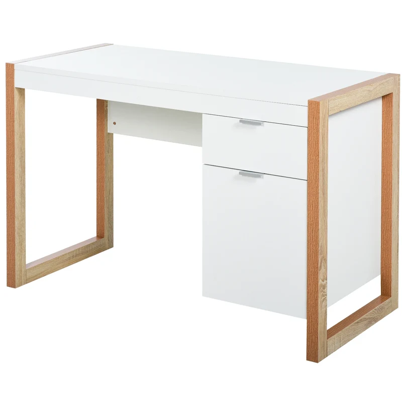Bureau – Werkplek – Schrijftafel – Thuiswerkplek – Opbergruimte – Melamine Afwerking – Compact Formaat