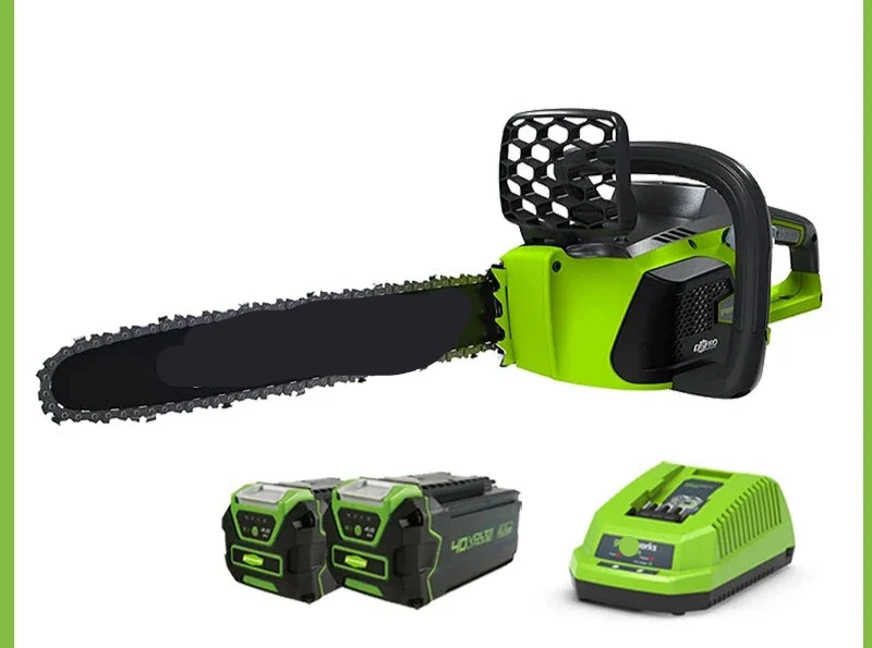 Accu Kettingzaag – Elektrische Zaag – Accuzaag – Snoeizaag – 40V Brushless Motor – 16 Inch Oregon Zaagblad