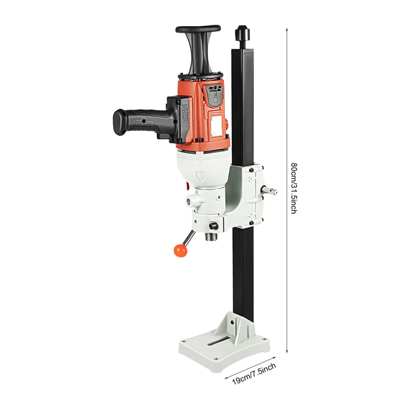 Betonboormachine – Boormachine – Betonboor – Professionele Boormachine – 2200 Watt – Nat En Droog Boren – Verstelbare Steunhoogte