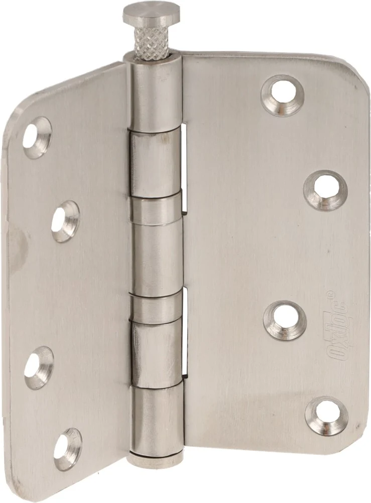 Oxloc KOGELLAGERSCHARNIER RVS 304 89X89MM ROND