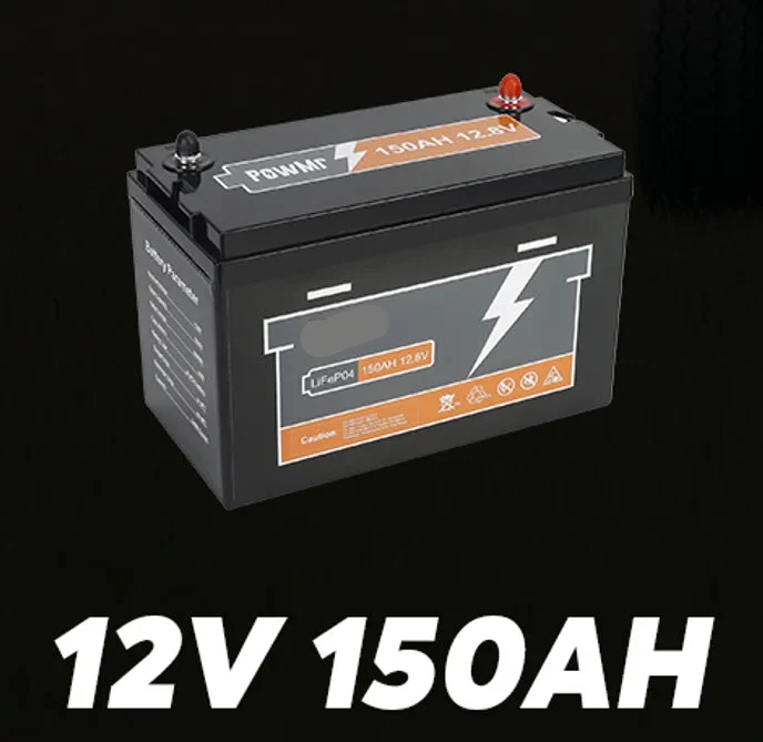 12.8V LiFePO4 Accu – Lithium Ijzerfosfaat Batterij – Caravan Accu – Boot Accu – 150Ah Capaciteit – Lichtgewicht – Snelle Laadtijd