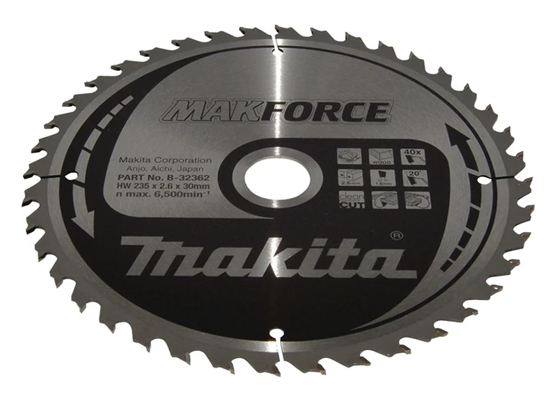 Makita HM ZAAGB 235X30X2,6 40T