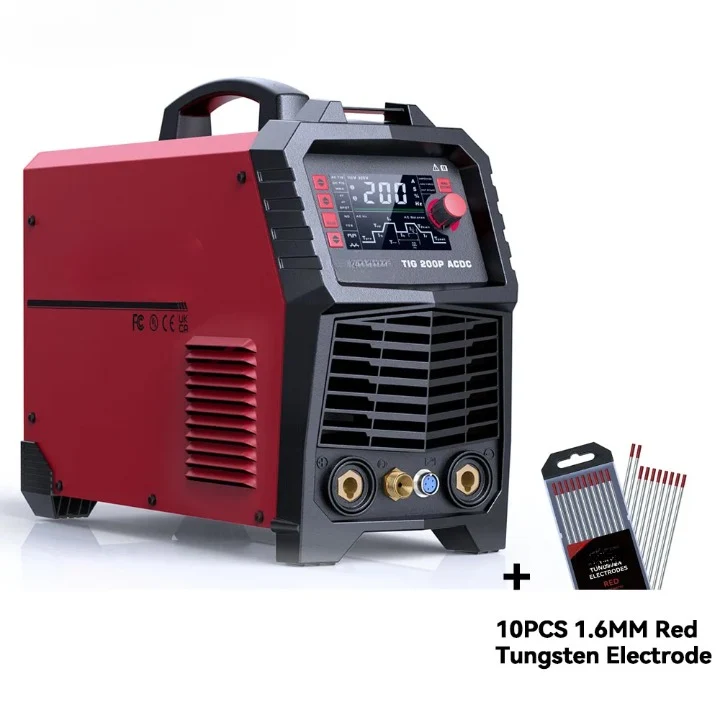 7-in-1 Lasmachine – TIG Lasmachine – AC DC Lasapparaat – MMA Lasser – LED Display – Pulsfunctie - Met 10 Stuks Laselektroden