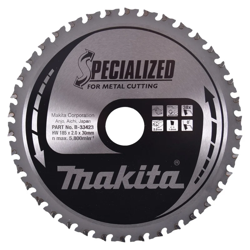 Makita HM ZAAGB 185X30X2.0 38T
