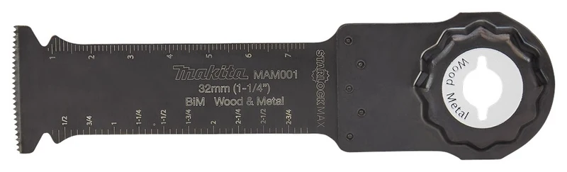 Makita MAM001 INVALZAAGBLAD 32X80MM HOUT&STAAL