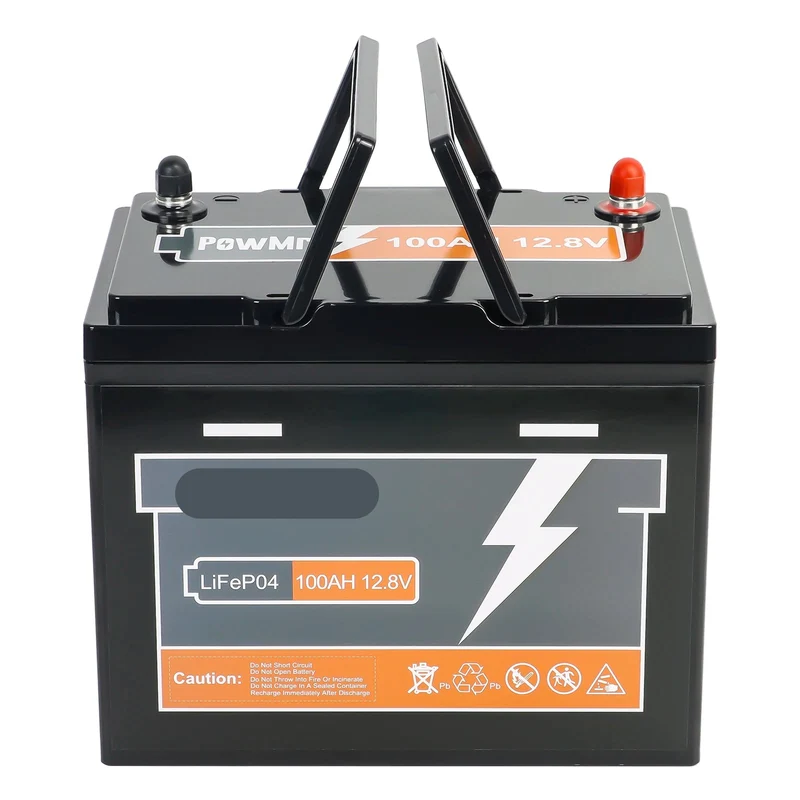 LiFePO4 Batterij – 12V Accu – Camper Accu – Boot Accu – Zonnepanelen Accu – 100Ah Capaciteit – Battery Management System