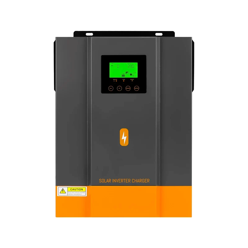 Hybride Zonne-omvormer – Zonne-Converter – Accu-Omvormer – Off-Grid Inverter – 2000W Vermogen – MPPT Zonnelader – Zuivere Sinusuitgang