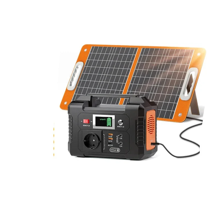 Draagbare Powerbank – Powerstation – Zonnepaneel Oplader – Mobiele Accu – 151Wh Lithium-Ion – 200W AC Uitgang