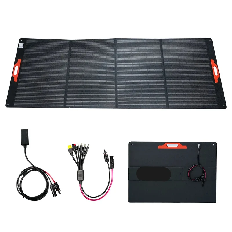 Draagbaar Zonnepaneel – Mobiel Zonnepaneel – Opvouwbaar Zonnepaneel – Compact Zonnepaneel – 400W Vermogen – IP67 Waterdicht