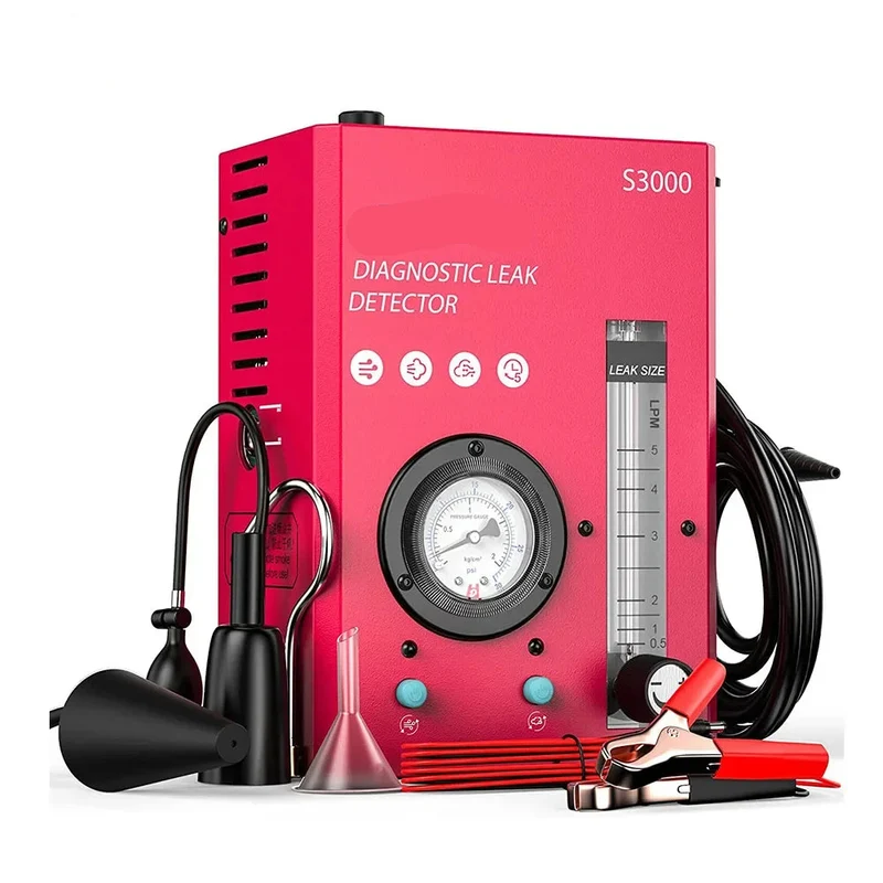 Rookmachine Voor Voertuigen – Lekkage Opsporen – Rookgenerator – Diagnoseapparaat – Compact – Directe Rookproductie – Ingebouwde Luchtpomp