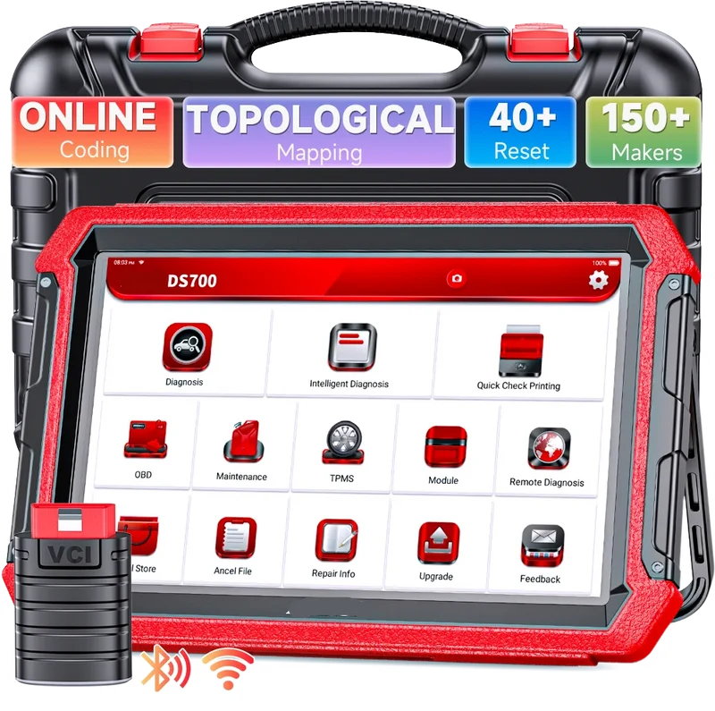 Autodiagnosetool – OBD Scanner – Diagnoseapparaat – Auto Scanner – Auto Diagnose – 10 Inch Touchscreen – Wifi En Bluetooth