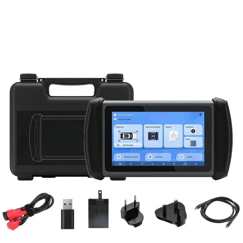 Auto Diagnoseapparaat – OBD Scanner – Voertuig Diagnosetool – Auto Scanner – 34+ Resetfuncties – 7-Inch Touchscreen