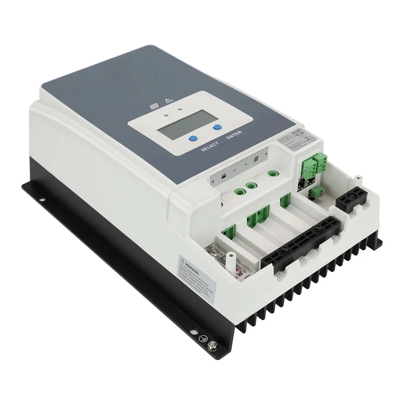 MPPT Solar Charge Controller – Zonnepaneel Regelaar – Solar Lader – Accu Controller – 12V/24V – 60A Laadstroom – LCD Display