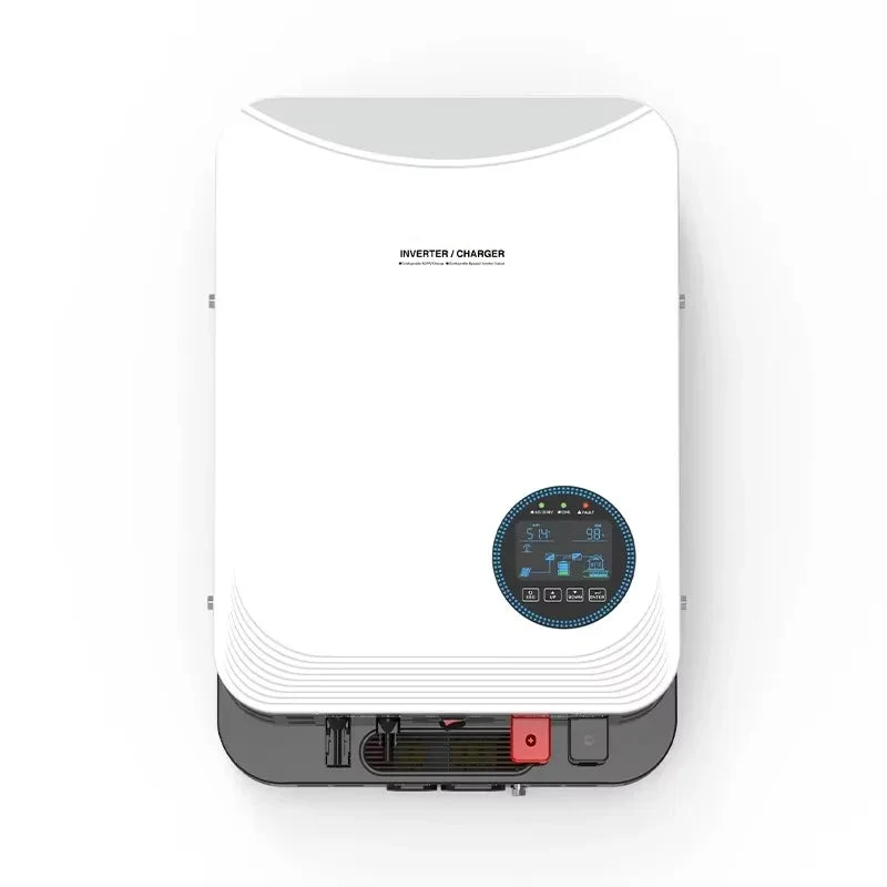 Hybride Solar Inverter – Zonne-Omvormer – MPPT Laadregelaar – Off-Grid Inverter – 6.2 kW Vermogen – Pure Sinusgolf Output