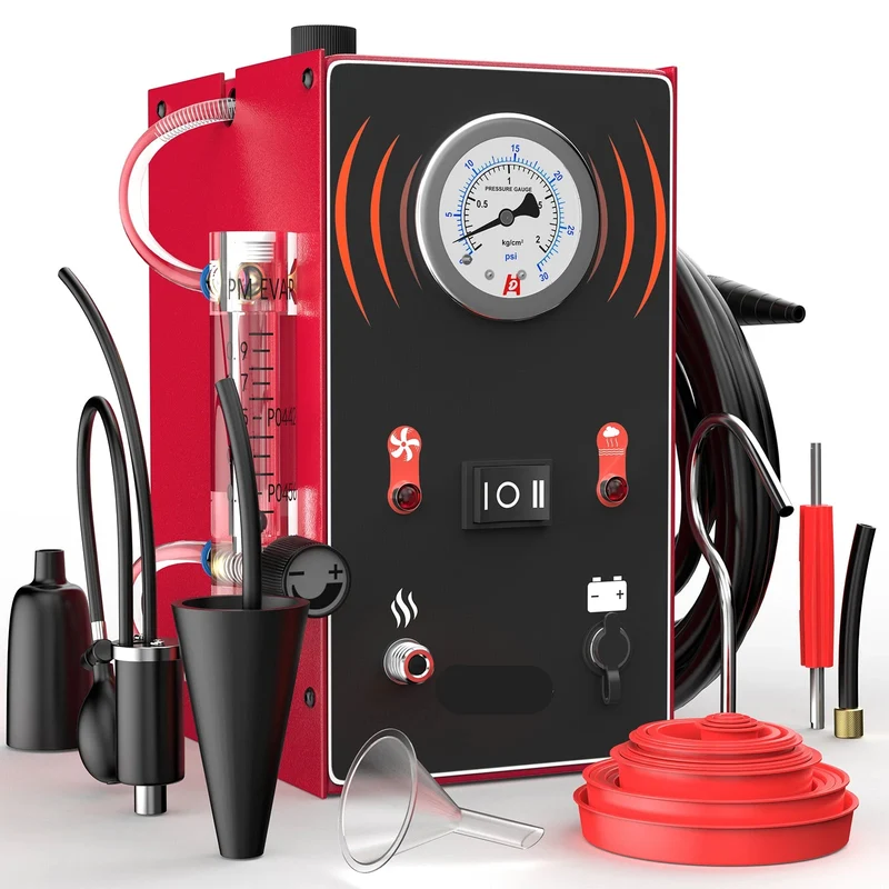 Rooklekkendetector – Rookmachine – Lekdetectie Apparaat – EVAP Tester – Vacuüm Tester – 12V Aangedreven – Compact En Draagbaar