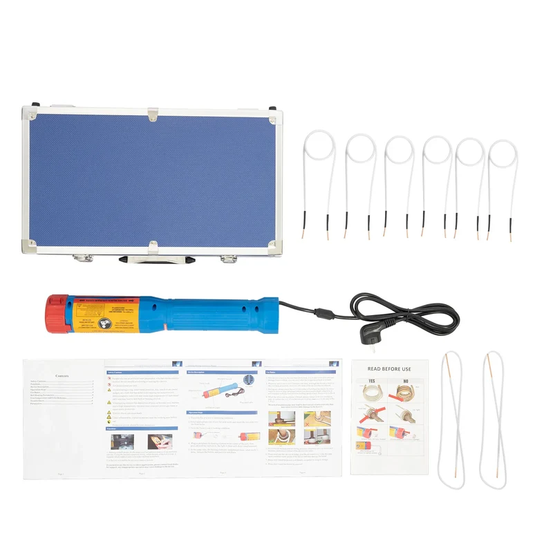 Magnetische Inductieverhitter – Roestverwijderaar – Warmtegever – Roest Losmaken – Vastzittende Moeren – 1100W Vermogen – Max 800°C Temperatuur