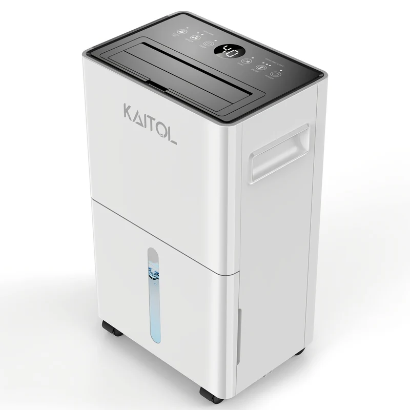 Luchtontvochtiger – Ontvochtiger – Vochtvreter – Aircoontvochtiger – Vochtabsorber – Stil en Compact – 8,5L Capaciteit per 24 uur – Wit