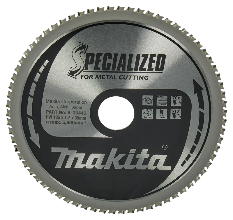 Makita HM ZAAGBLAD 185X30X1.7 70T