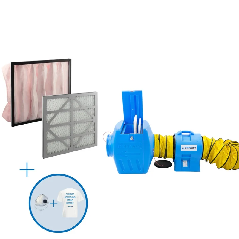 Dryfast Startpakket Stof met DAF3000, Filterbox, Filters en Slang