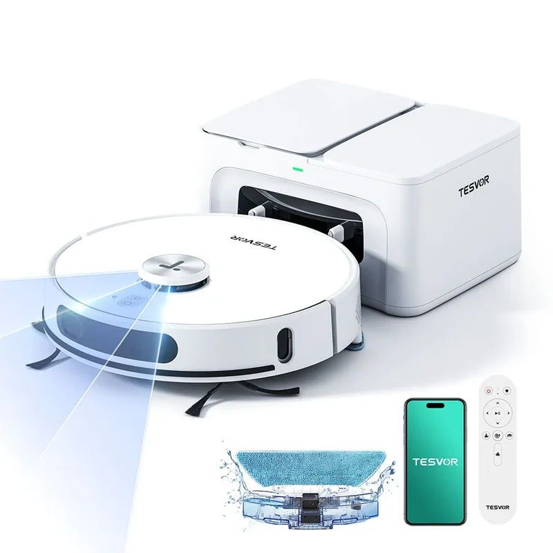 Draadloze Stofzuiger – Snoerloze Stofzuiger – Handstofzuiger – Steelstofzuiger – Lichtgewicht – 25 kPa Zuigkracht – 45 Minuten Batterijduur