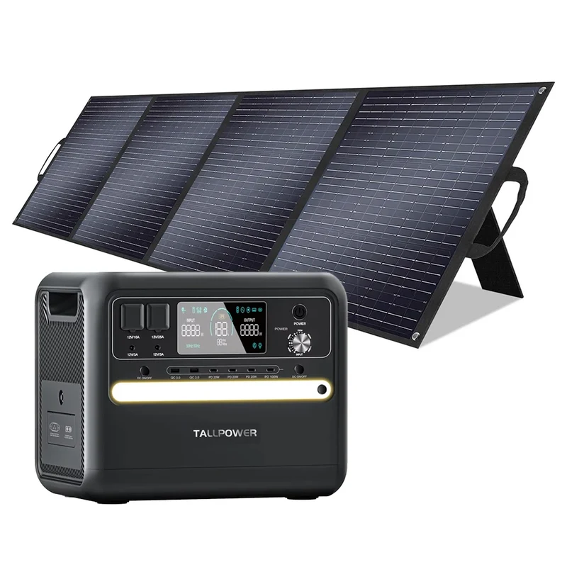 Draagbare Power Station – Mobiele Stroomvoorziening – Noodstroom – Energieopslag – 2160Wh Capaciteit – 2400W Output - And TP200