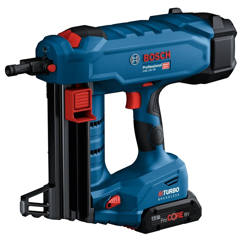 BOSCH GNB 18V-38 ACCU BETONTACKER 2X PROCORE18V 4,0 AH, LADER GAL 18V-40