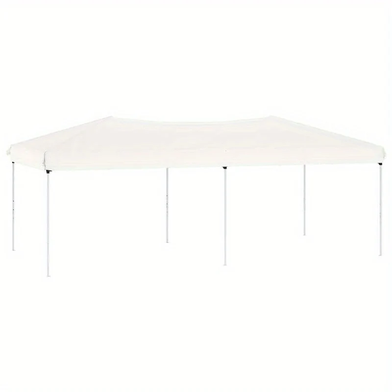 Partytent – Tuin Tent – Feesttent – Opvouwbare Tent – Buitentent – 3x6 Meter – Waterafstotend Metaal Frame – Zonder Elektriciteit - Wit