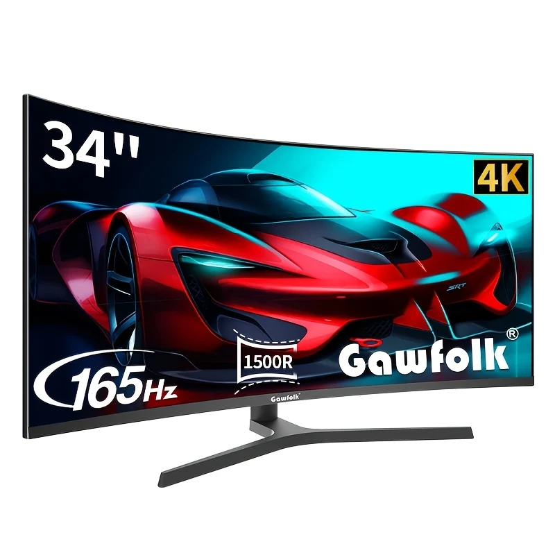 Ultrascherm – Curved Monitor – Ultrawide Scherm – Gaming Monitor – VA Paneel – 34 Inch – 3440x1440 Resolutie – 165Hz Refresh Rate