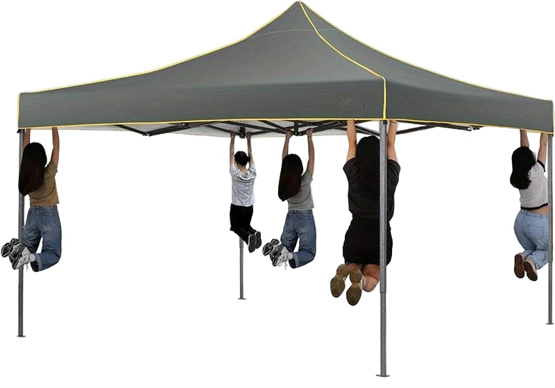 Pop-up Tent – Vouwtent – Partytent – Schaduwdoek – Zonnetent – 3,05 x 3,05 Meter – Snelle Opbouw – Inclusief Afneembare Zijwanden