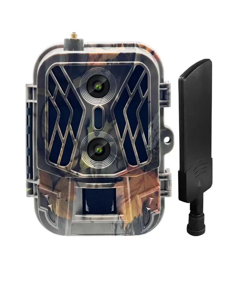 Wildcamera – Jachtcamera – Trailcamera – Wildlife Camera – Buiten Camera – 4G Dual Lens – 4K Ultra HD & 36MP - Toevoegen 128GB