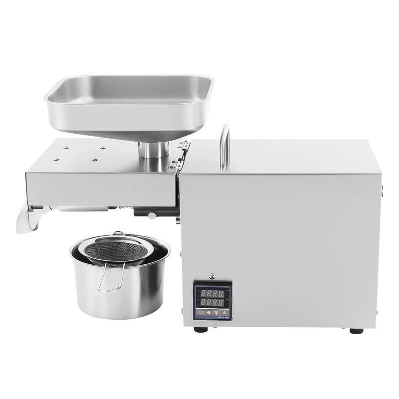 Oliepers – Olie-extractor – Notenpers – Zaadpers – 610W Motor – RVS 304 Materiaal