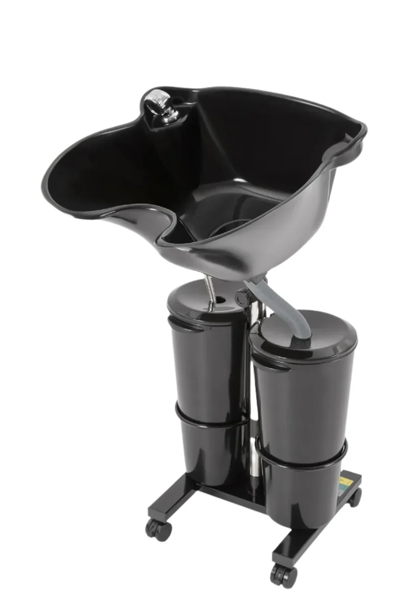 Draagbare Wasbak – Shampoo Wasbak – Mobiele Wasbak – Verstelbare Wasbak – Dubbele Emmers – Elektrische Pomp
