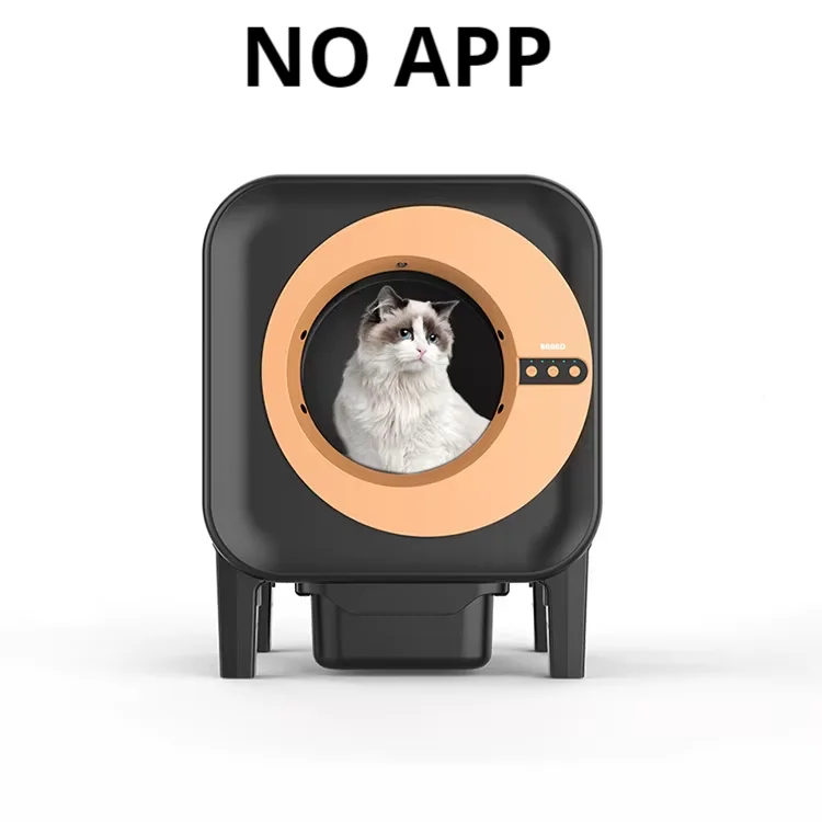 Kattenbak – Automatische Kattenbak – Zelfreinigende Kattenbak – Elektrische Kattenbak – Slimme Kattenbak – Inclusief App – 6,72L Inhoud