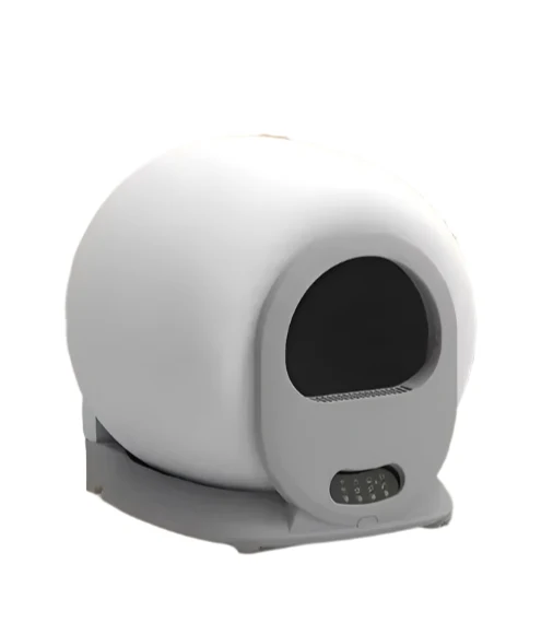 Kattenbak – Automatische Kattenbak – Zelfreinigende Kattenbak – Slimme Kattenbak – Kattenbak Met App – 65L Inhoud – Duurzaam Kunststof