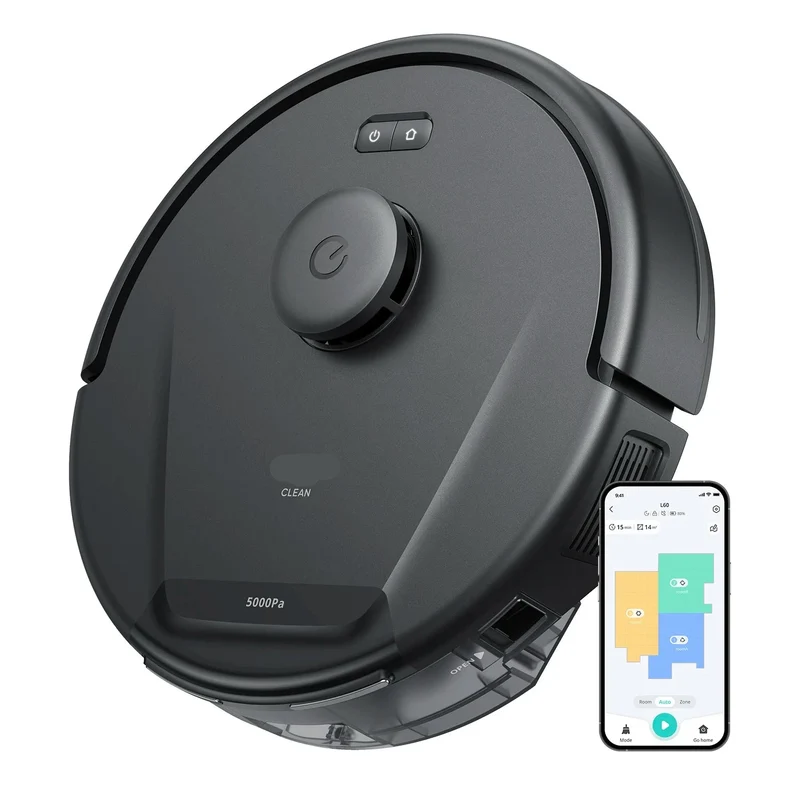 Robotstofzuiger – Dweilrobot – Stofzuiger – Automatische Stofzuiger – Draadloze Stofzuiger – 50W Zuigkracht – Accuduur 80 Minuten