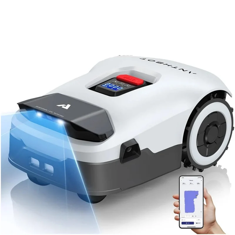 Robotmaaier – Robotic Grasmaaier – Automatisch Grasmaaier – Elektrische Grasmaaier – Slimme Robotmaaier – RTK Navigatie 5 cm Precisie – AI 3D Vision Obstakelherkenning