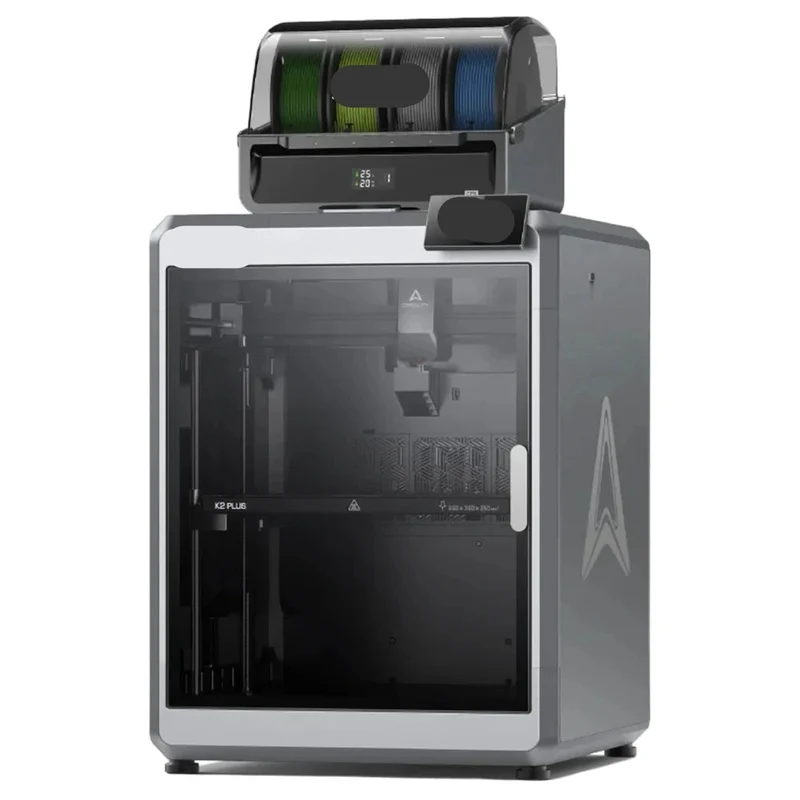 3D Printer – 3D Printer Combo – FDM Printer – Kleurenprinter – Multi-Color Printer – Groot Bouwvolume 350x350x350 mm – Thermo-Regelbare Behuizing Tot 60°C