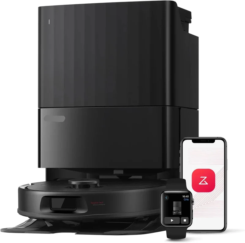 Robotstofzuiger – Dweilrobot – Stofzuigerrobot – Automatische Stofzuiger – Slimme Zuigrobot – 8000Pa Zuigkracht – Grote Water- en Vuilwatertanks
