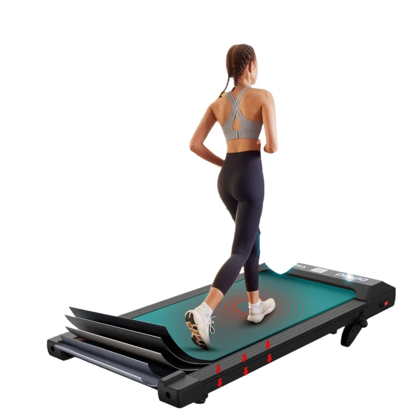 Motorloopband – Loopband – Fitnessband – Opvouwbare Loopband – Thuisfitness – Stil Motorvermogen – Compact Opvouwbaar Ontwerp - Zonder Leuningen