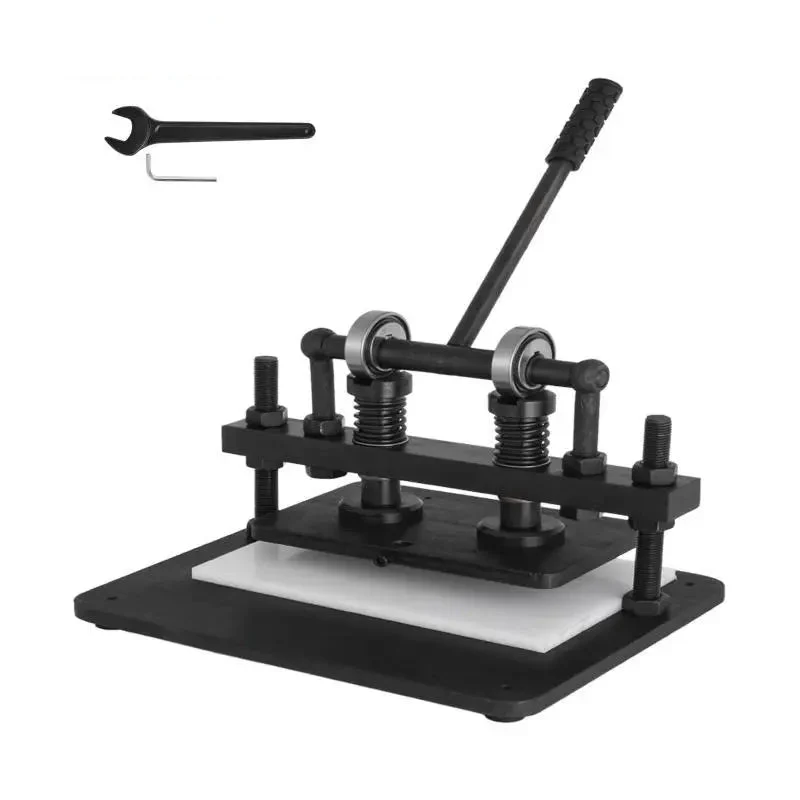 Handmatige Stansmachine – Snijmachine – Snijpers – Stanspers – Leer Snijden – 1,5 Ton Druk – Snijoppervlak 260 x 150 Mm