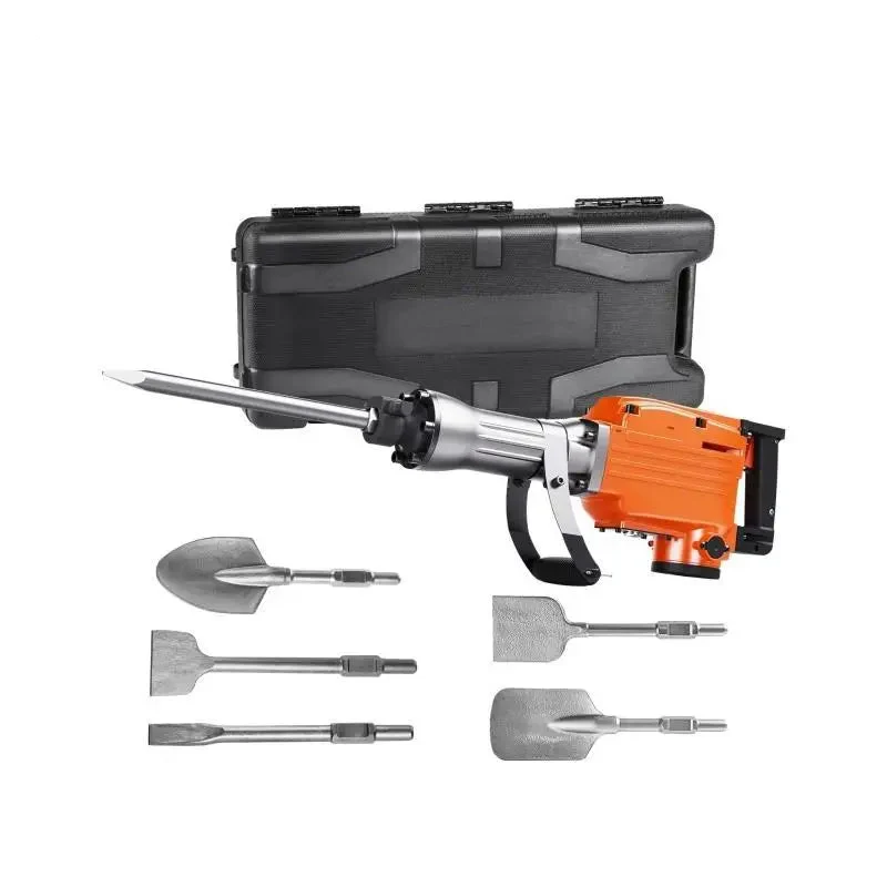 Elektrische Breekhamer – Sloophamer – Breekhamer Voor Beton – Breekmachine – 2200 Watt Motor – 360° Draaibare Handgreep