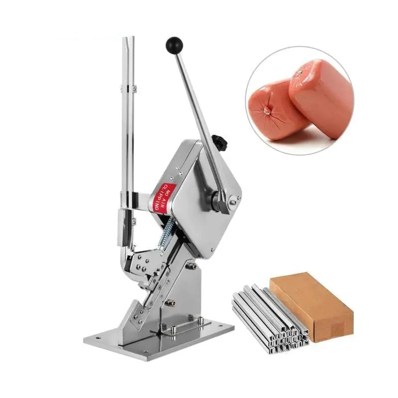 Clipmachine – Clipper – Sluitmachine – Verpakkingsmachine – Gebruiksvriendelijk – Robuust Staal – 5000 Clips Inbegrepen
