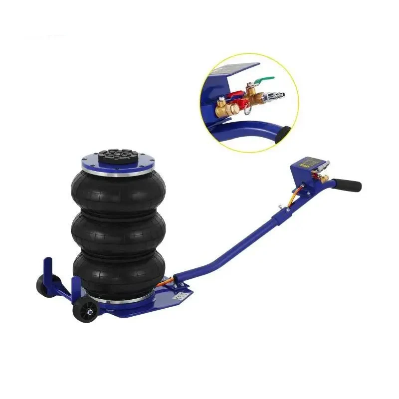 Pneumatische Autokrik – Luchtkussen Krik – Hydraulische Krik – Garagekrik – Heft Vermogen 5 Ton – Snel Heffen